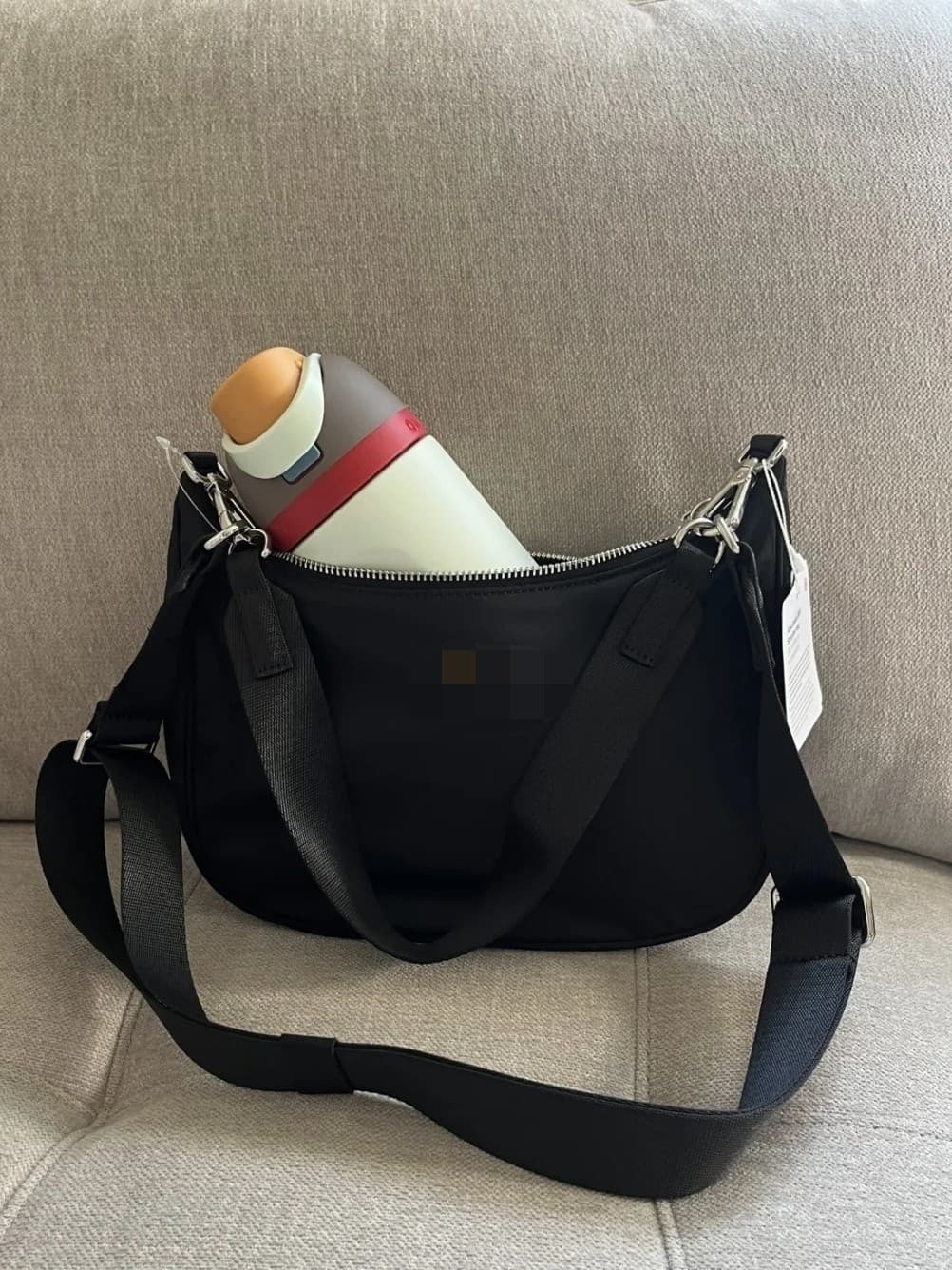 2026 New LU Style Underarm Bag Cross-border Trendy Shoulder Bag Versatile Unisex Wrist Bag 3L Mahjong Bag for Women