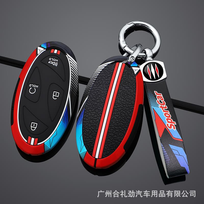 Compatible 2024 Hyundai Sonata Key Case Cover Kona EV Ioniq 6 Key Fob Shell Buckle