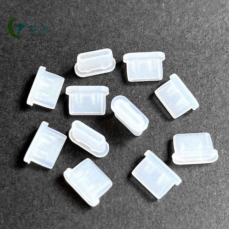 Silicone Dust Plug for iPhone 15 Pro Max, Charging Port Cover, Data Port Stopper, Soft Silicone Charging Port Dust Cap