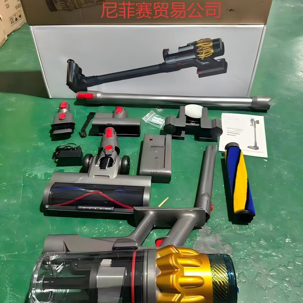 Somesen V15S wireless vacuum cleaner high-power power mite removal vacuum large suction household foreign trade wholesale can be registered