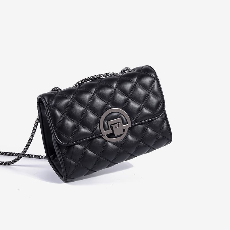 Chanel-style Bags 2020, Women's Single Shoulder Crossbody Diamond Chain Small Square Bag, Fashionable Women's Bag, Trendy Bag