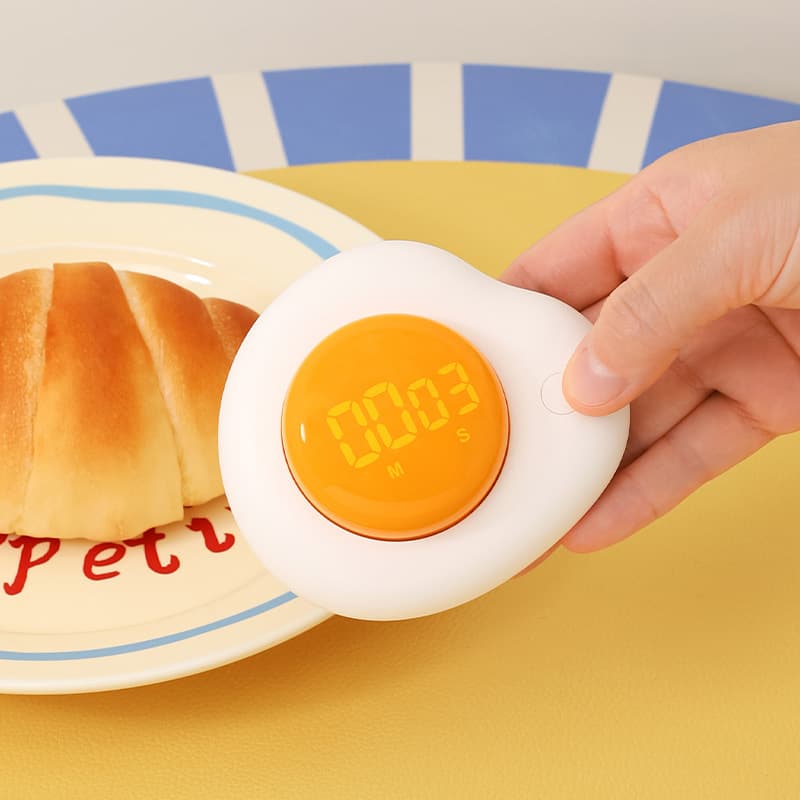 Egg Timer for Soft-Boiled Eggs, Cooking Timer Reminder, Countdown Timer for Study, Running, Cooking