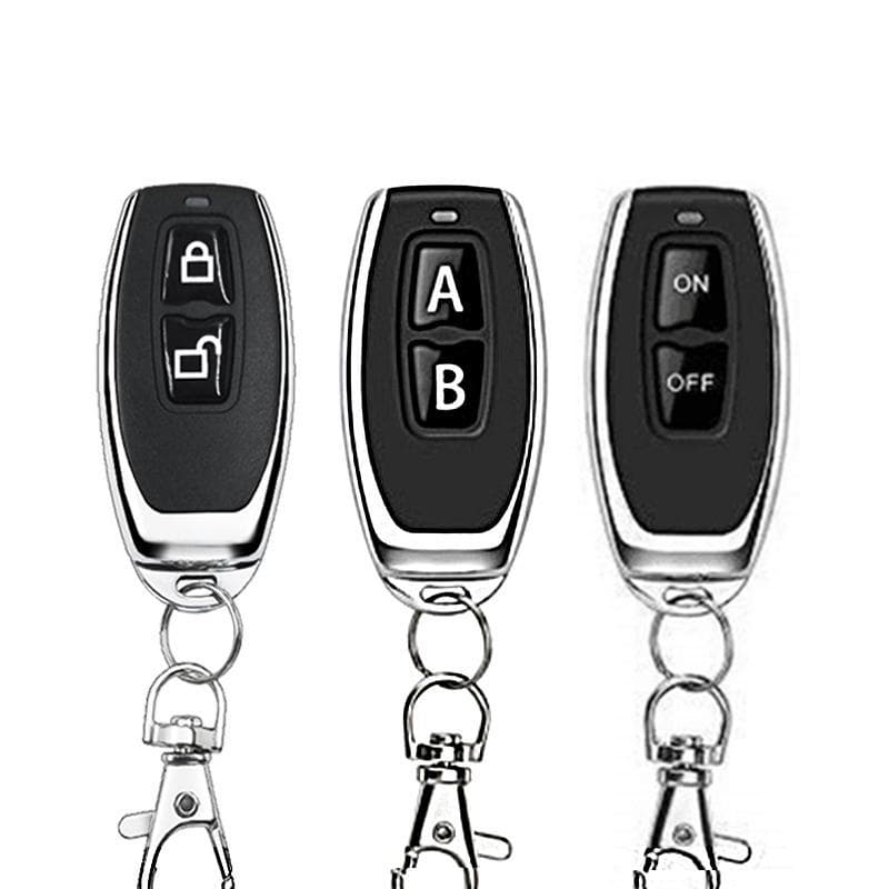 Waterproof Metal Small Chili 2-Button Wireless Remote Control for Electric Gate, Rolling Door 433 Wireless Remote