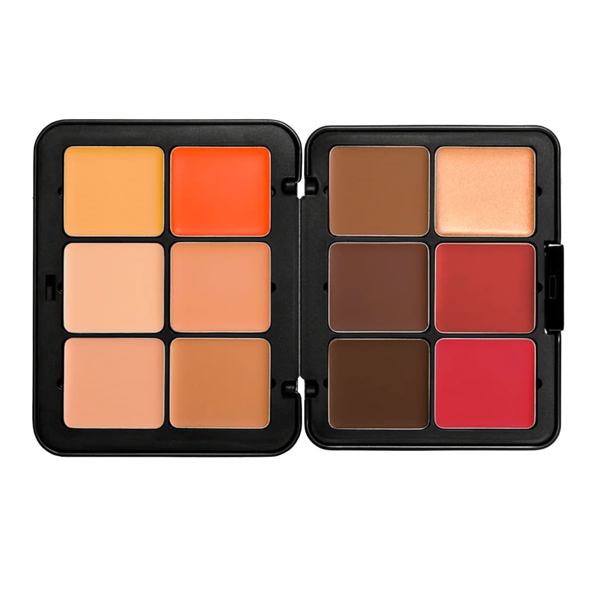 CARLA SECRET Cross-border Hot Selling 12-Color Blush Palette Matte Highlighter Multi-Color Cream Blush Concealer Palette
