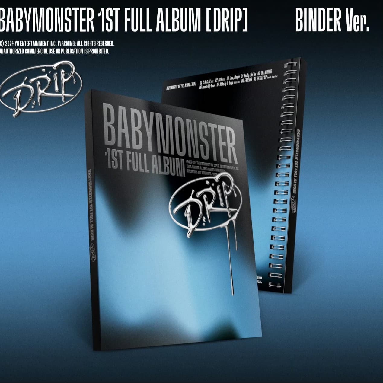 In Stock BABYMONSTER Album Official 1st Full-Length Single Cover, Brand New Sealed Official
