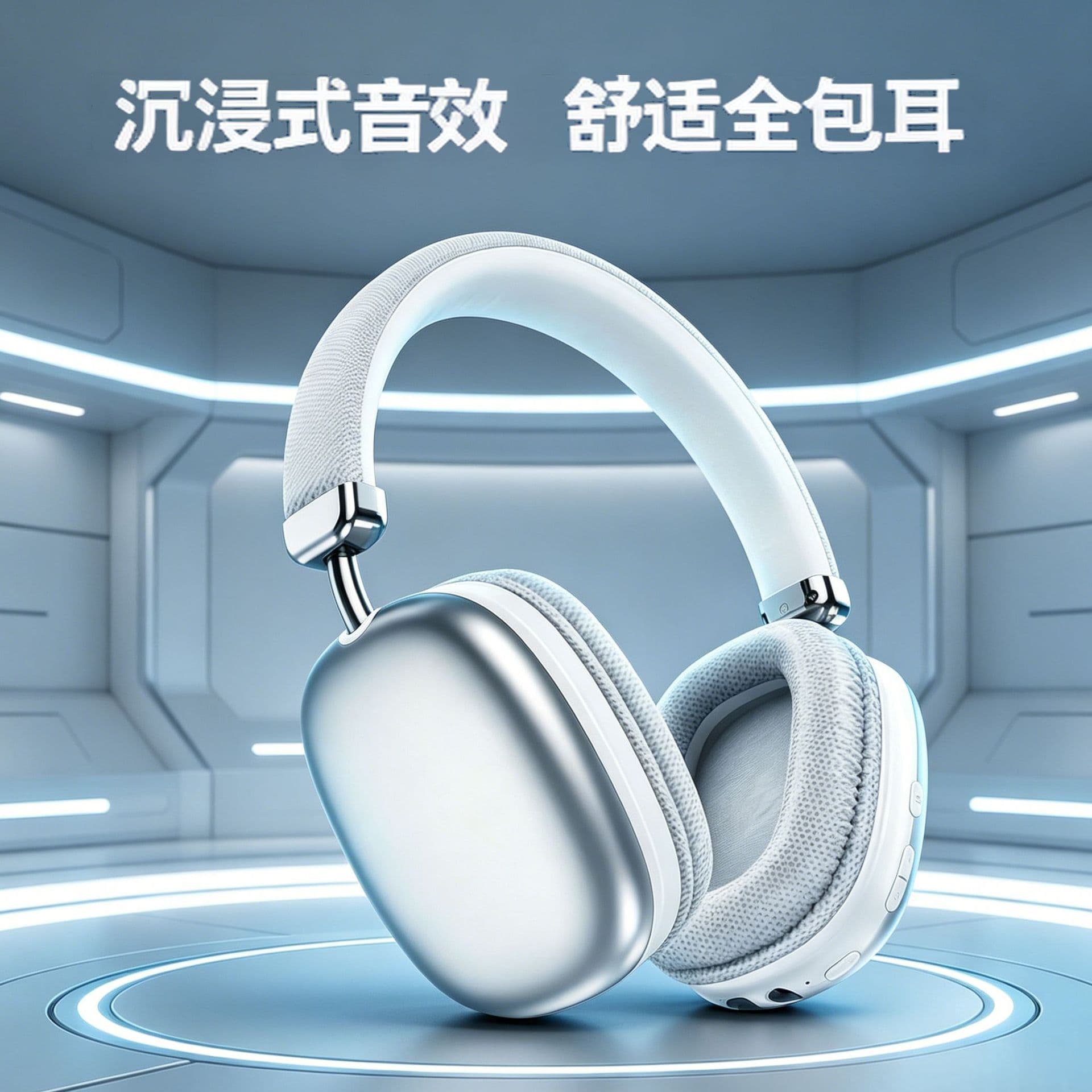 Xianxi [Spatial Audio] Adaptive Active Noise Cancelling Over-Ear Headphones Gaming Low Latency Wireless Bluetooth