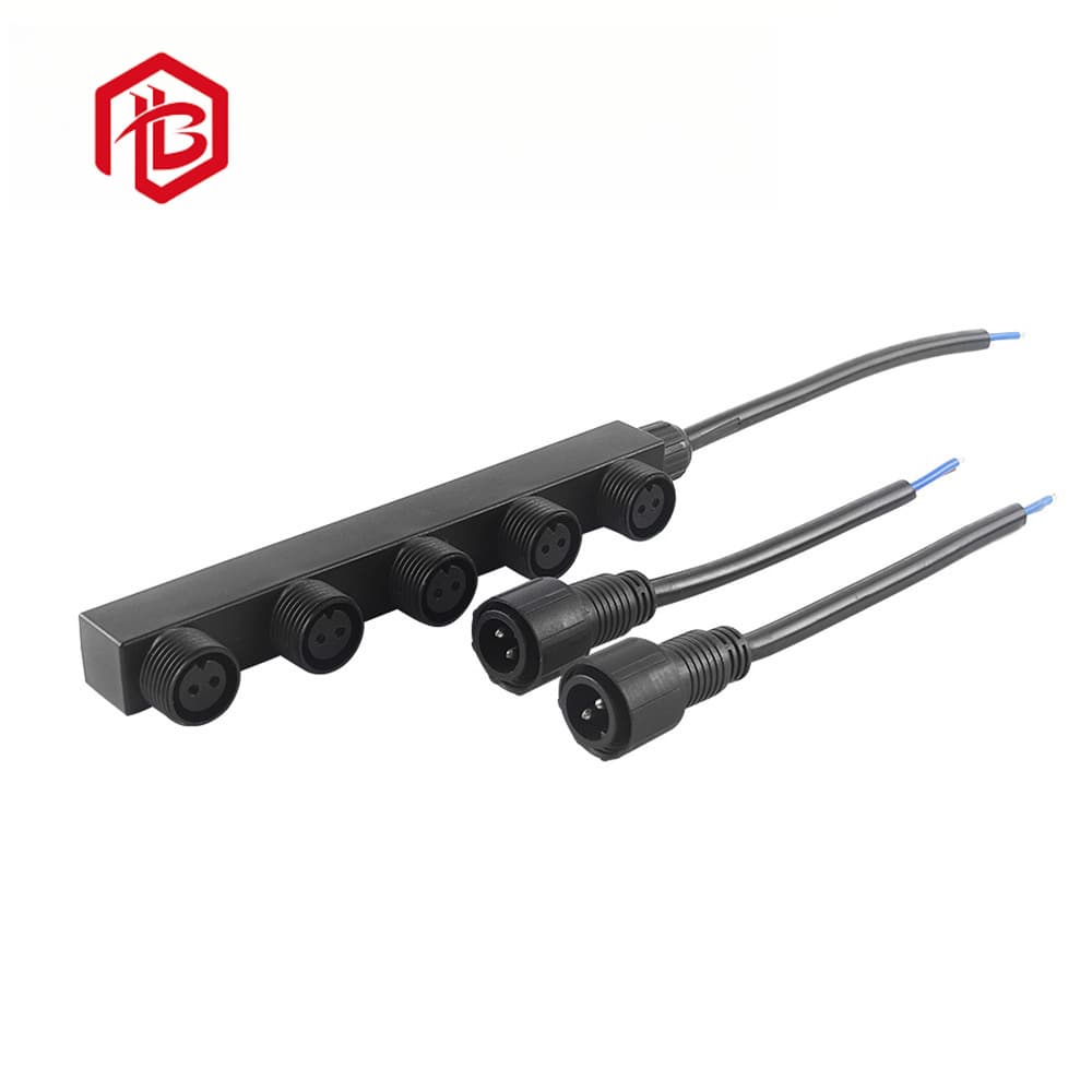 Nylon M19 modular connectors from one-to-two to one-to-six, semiconductor alliance standard street light connectors