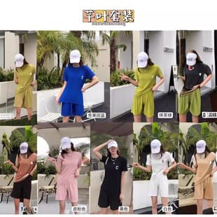 Qianye Set for Women Plus Size Short Sleeve Shorts Casual Loungewear Comfortable Two-piece Set