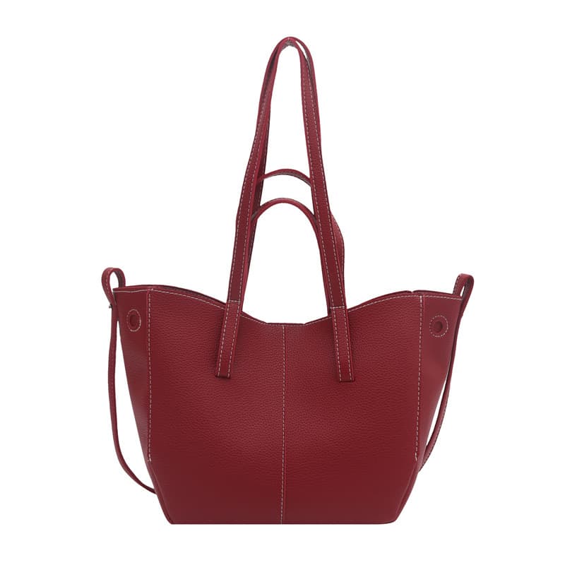Women's Bag 2025 New Wing Bag Vintage Large Capacity Korean Style Commuter Tote Bag Handbag Wholesale