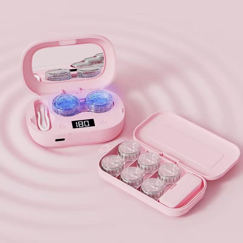 Wholesale Portable USB Contact Lens Cleaner High-Frequency Automatic Cleaner for Cosmetic Contact Lenses