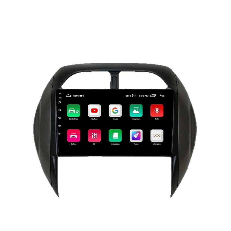For Toyota RAV4 03-05 Android Large Screen Navigation Bluetooth Reverse Camera CarPlay