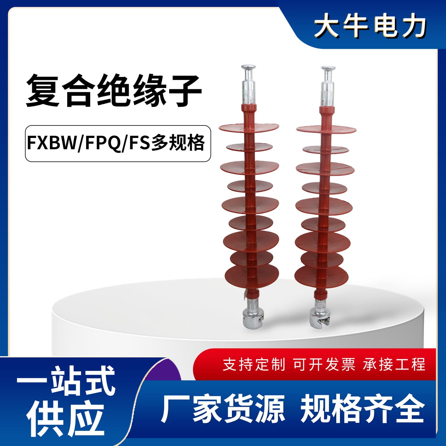 FXBW Rod Composite Insulator, FS High Voltage Suspension Insulator, FZSW/FPQ-10/5 Pin Insulator