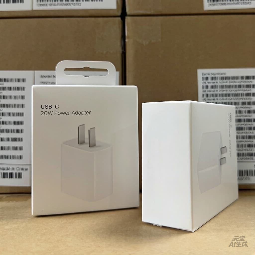 Suitable for Apple PD20W original charger iphone13 charging head fast charging head cable through Aisi data cable display