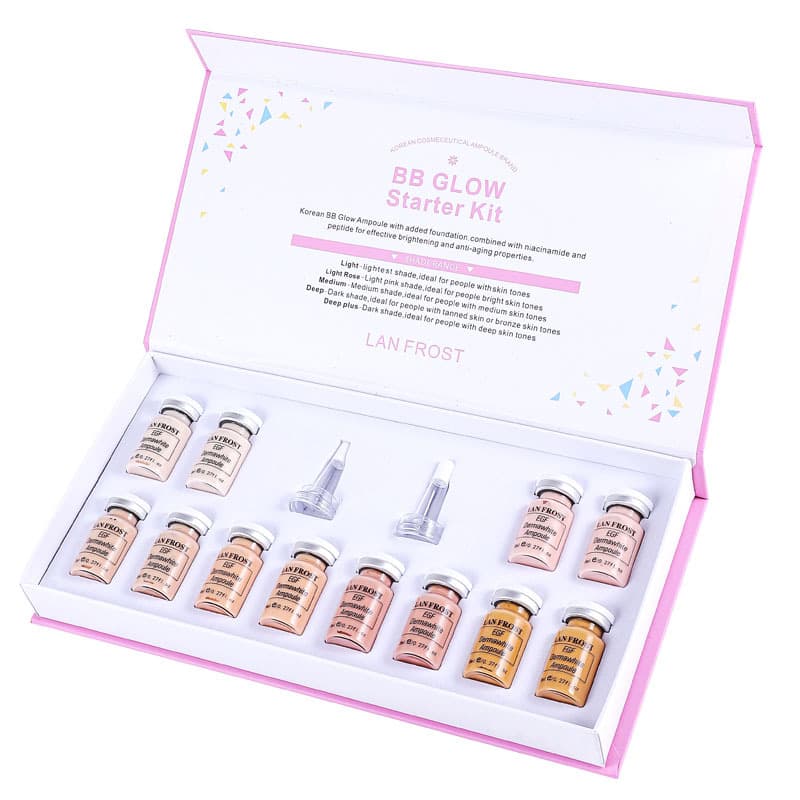 Cross-border Korean-style Semi-permanent Skin Tint BB GLOW Kit Essence Serum, Free Combination for Different Skin Tones