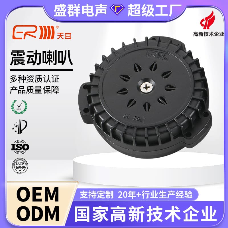 4 Ohm 30W Smart Sofa Mattress Vibration Speaker 5D Cinema Massage Chair Gaming Chair Music Resonance Speaker