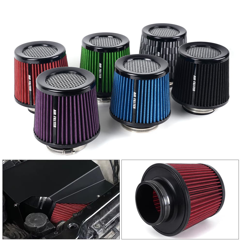 Cross-border Car Modification Air Filter 76mm Intake Mushroom Head Filter 3inch