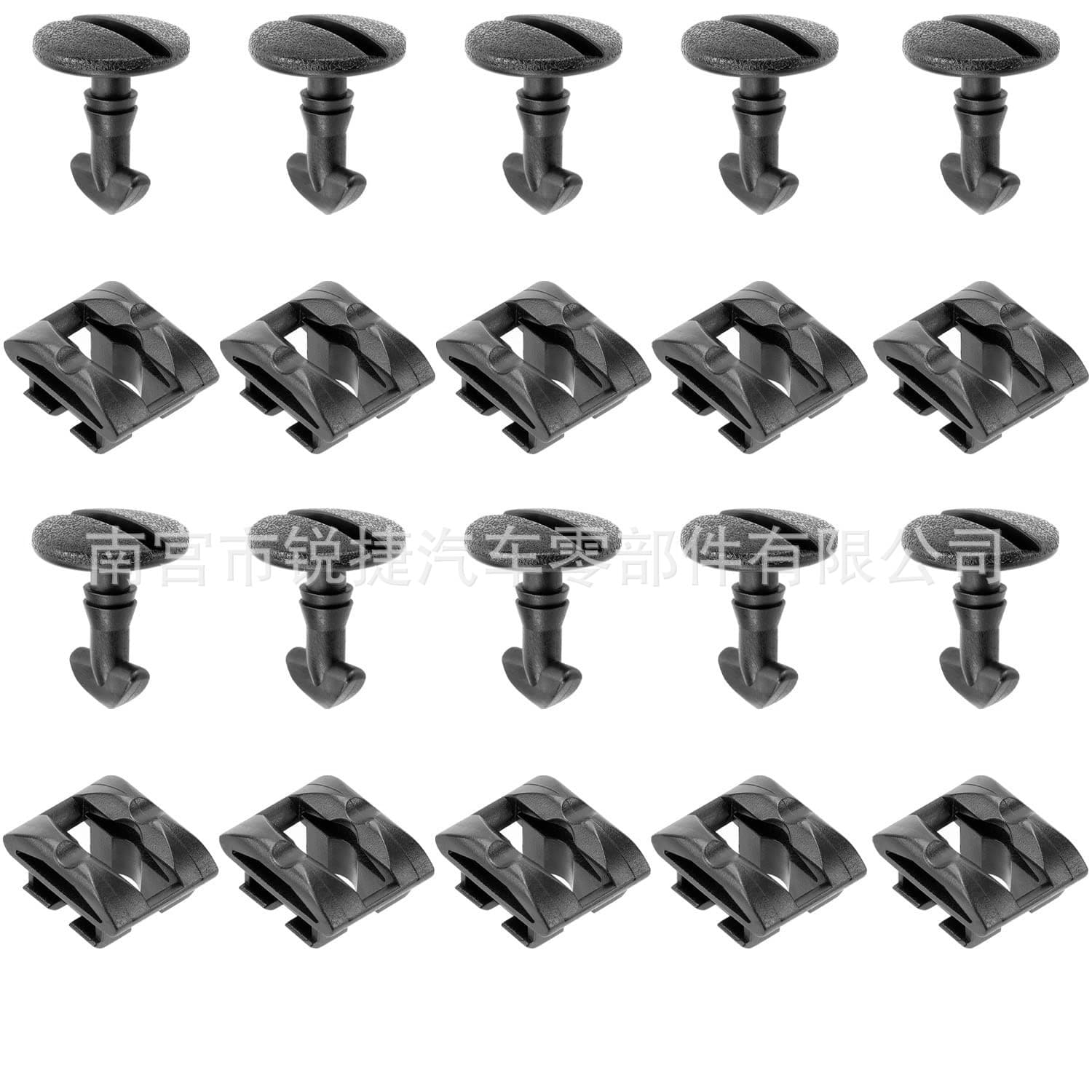 For Land Rover Discovery 3 Discovery 4 Range Rover Rear Bumper Tow Cover Panel Clip Fastener DYR500010