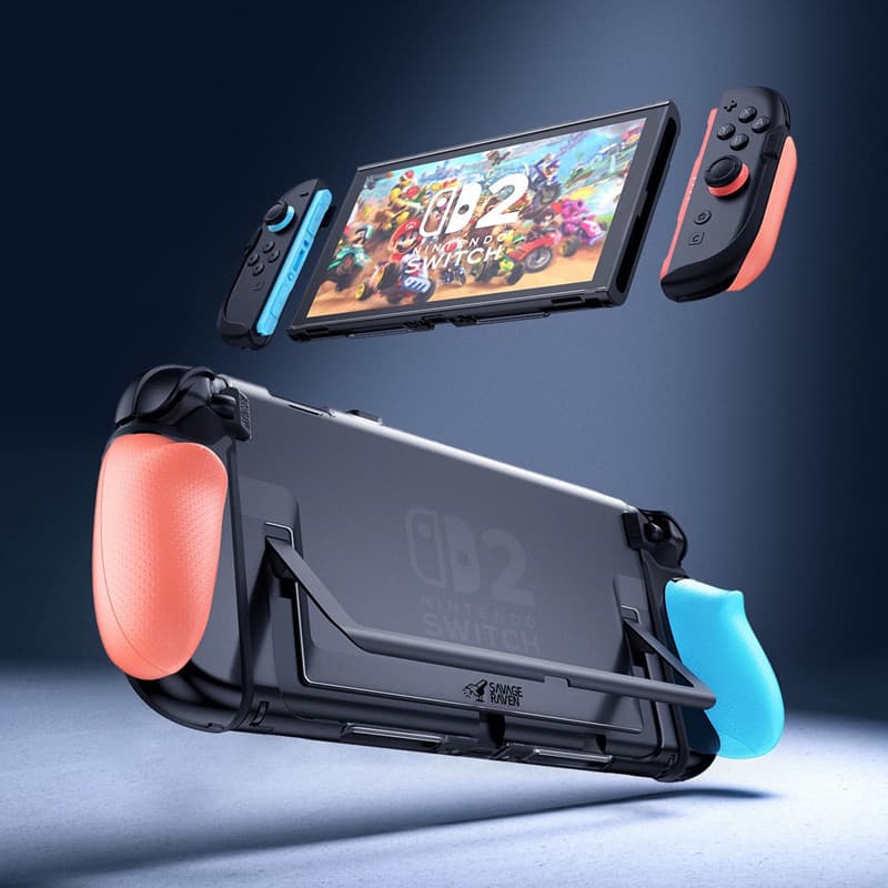Compatible with Skull & Co. SWITCH2 FissionGrip Split Grip Case Set, Dockable