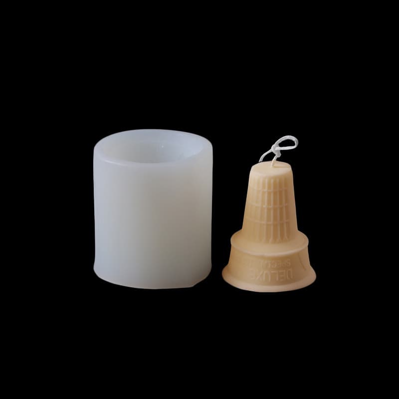 Silicone Candle Mold DIY Handmade Cake Mold Plaster Mold Candle Mold