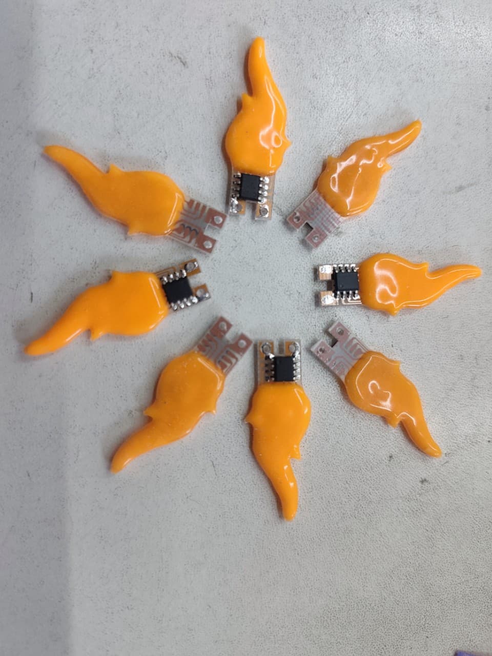 Led Flame Filament Light Source Voltage 3V 5V Low Voltage Flame Light Source Decorative Imitation Candle Flame Flame Light Piece