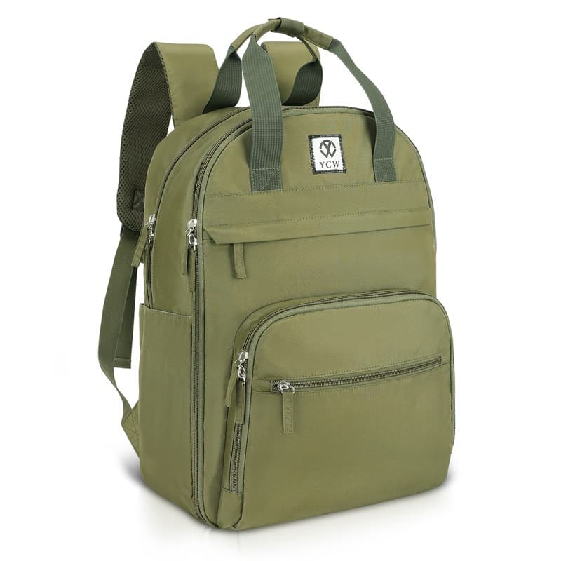 Cross-border Hot Selling Double Shoulder Diaper Bag Large Capacity Portable Diaper Bag Handheld Baby Items Storage Backpack