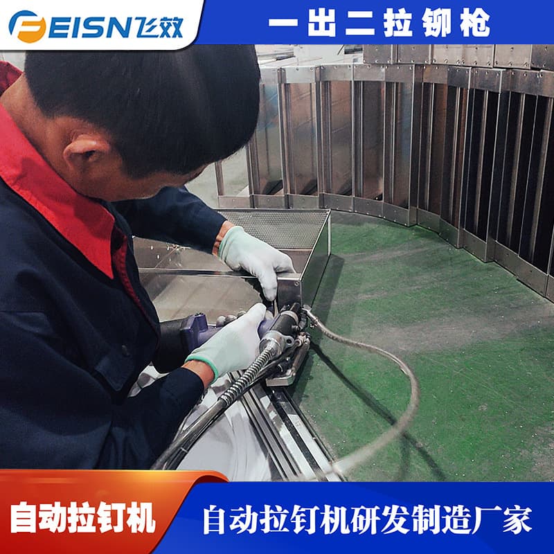 Feixiao Automatic Rivet Machine Dual Head One-Button Start Automatic Feeding Intelligent Alarm Blind Rivet Machine Manufacturer