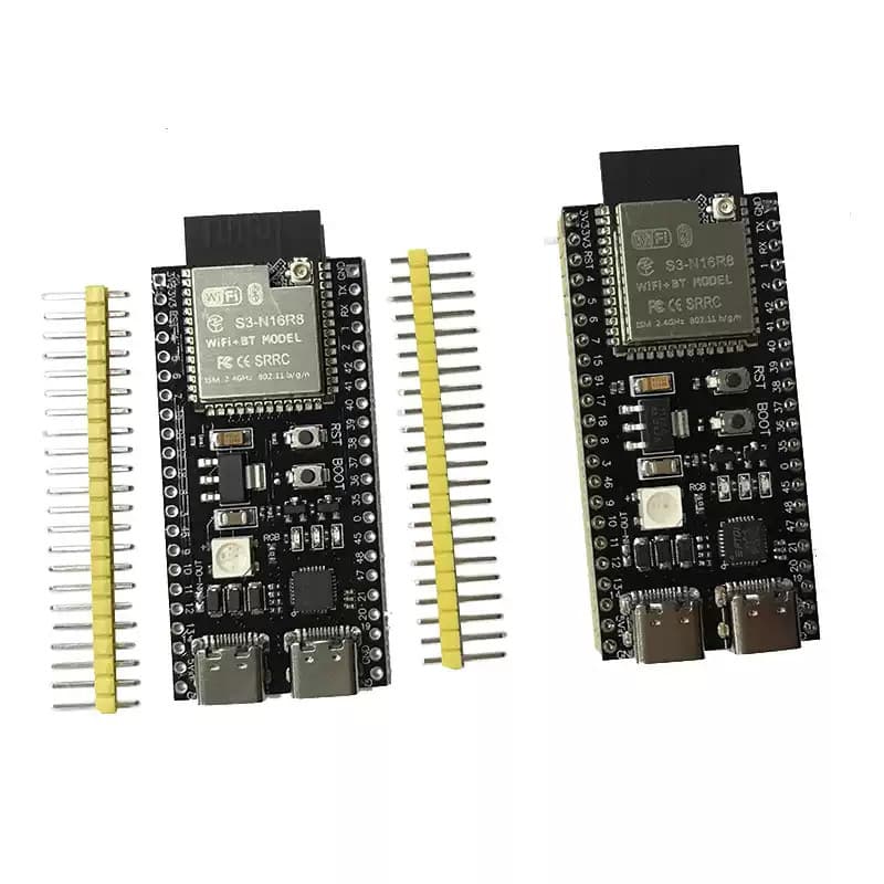 ESP32-S3 Development Board with Onboard S3-N16R8 Module, Shrimp Brother Xiao Zhi AI Voice Chat Robot Learning Board