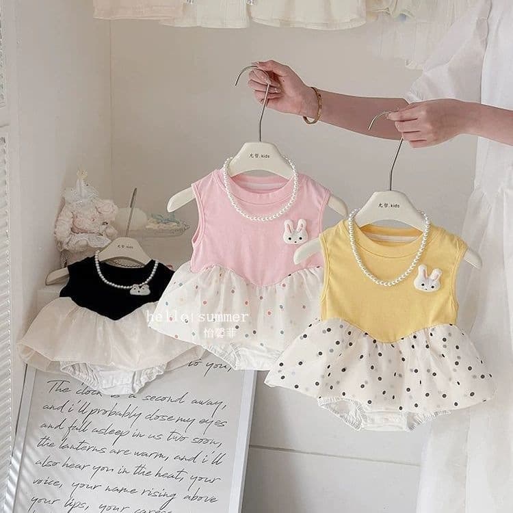Summer dress, new fashionable skirt, baby skirt, princess jumpsuit, toddler dress