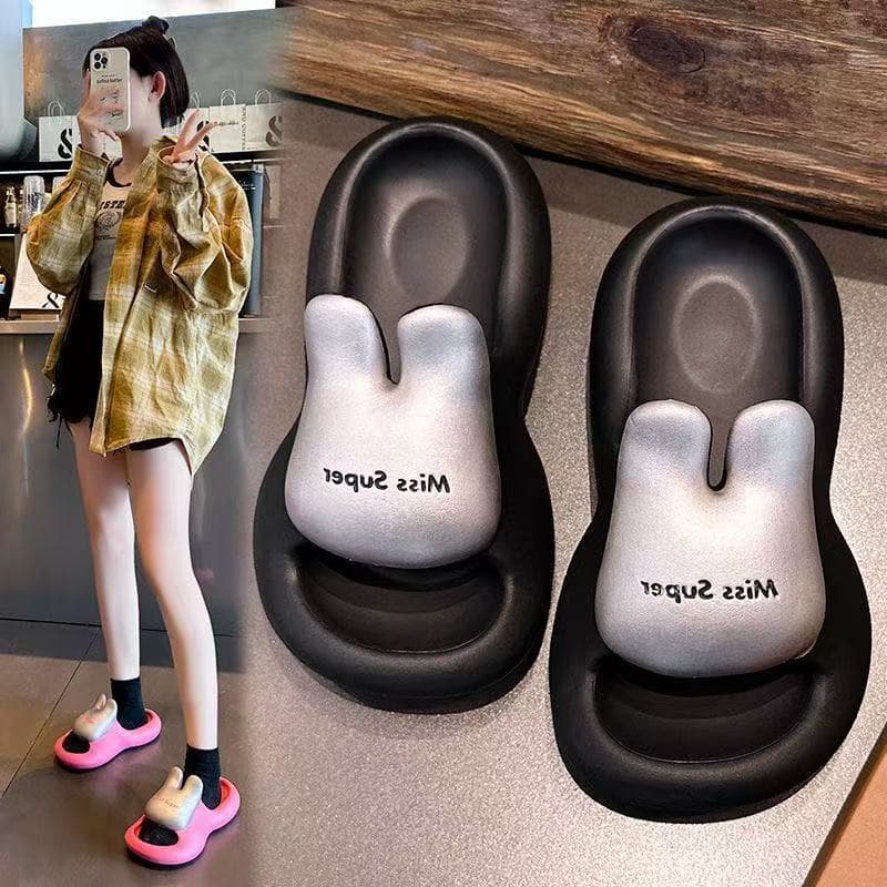 Women's Sandals 2026 New Popular Thick-Soled Comfortable Versatile Dopamine-Style Trendy Sandals