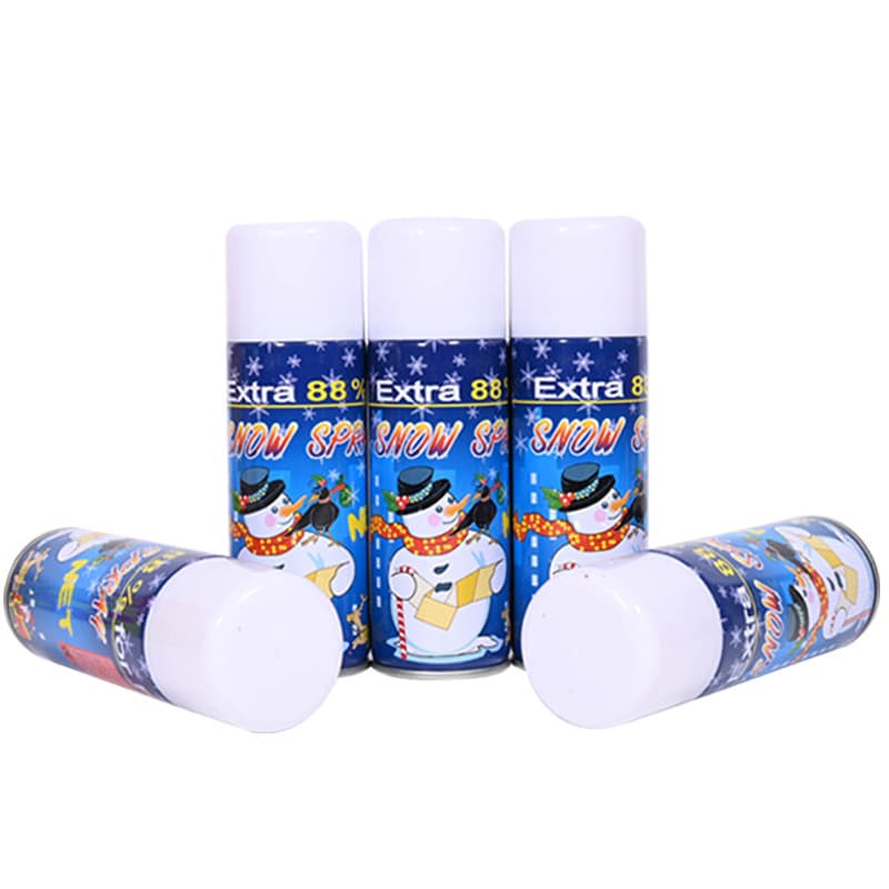 Christmas snow spray, flying snow spray, wedding hand spray streamers, international English version, factory direct