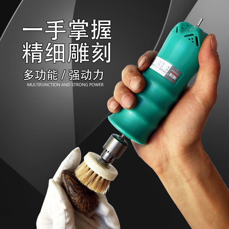 New electric polishing brush for Bodhi seeds, walnuts, and other decorative items; fully automatic polishing and grinding machine.