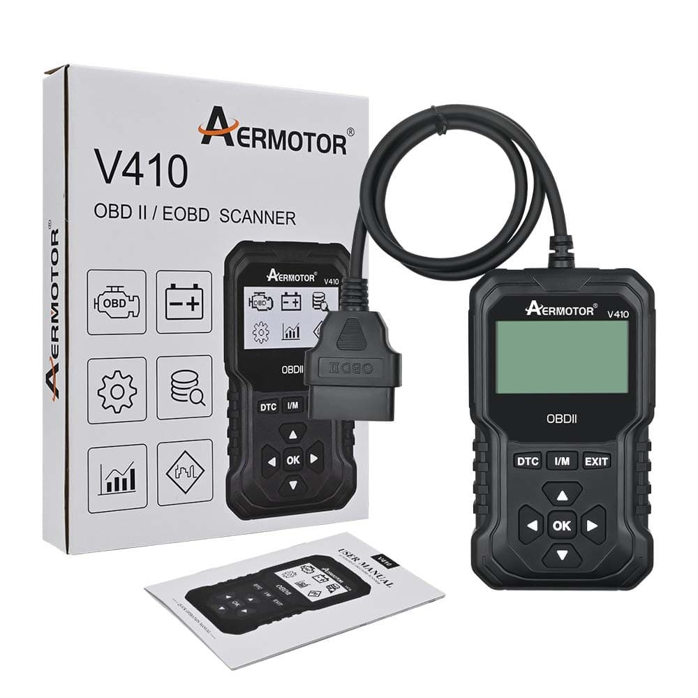 V410 Car Diagnostic Scanner Engine Check Car Code Reader OBD2 Diagnostic Tool Multi-language