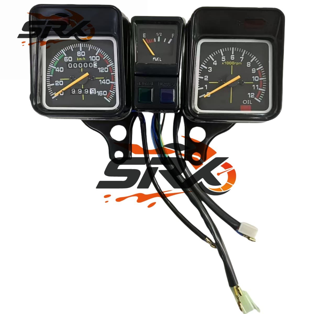 RX135 motorcycle odometer compatible with Yamaha RX135, RXK135 speedometer, RX modification parts.