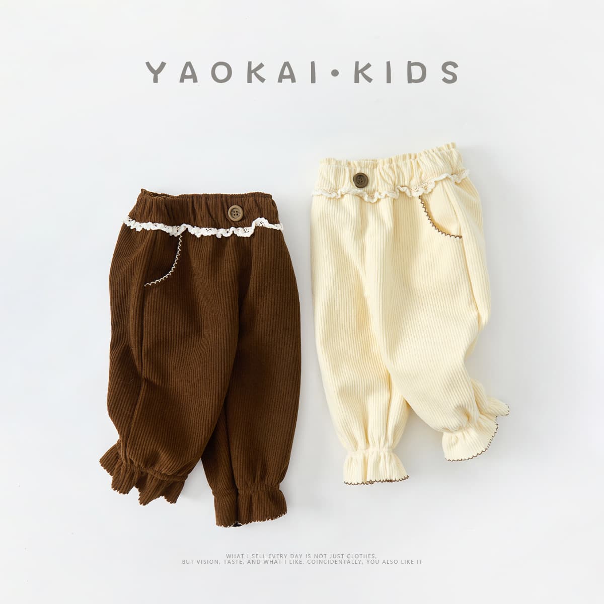 Girls Fleece Lined Leggings Autumn Winter Baby Toddler Stylish Integrated Fleece Thickened Warm Lace Trim Pants for Winter