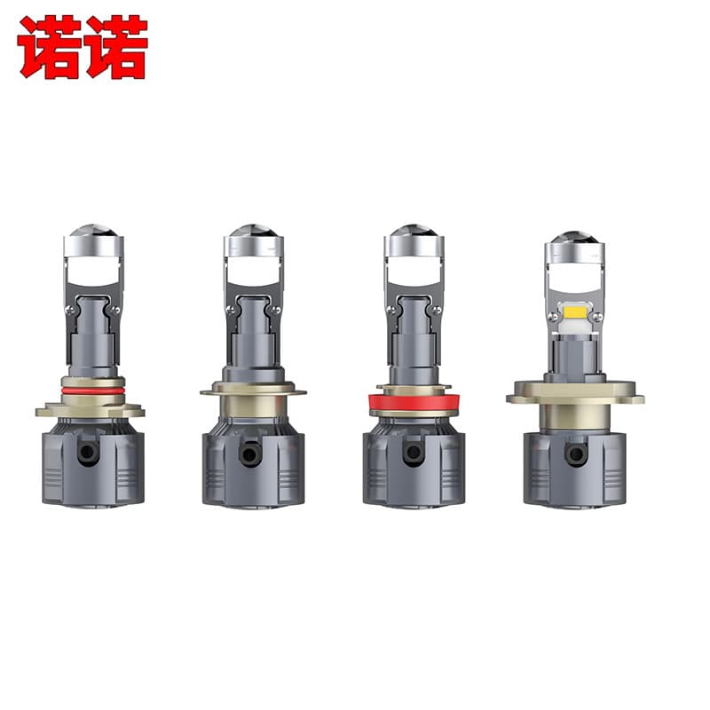 A80 LED Headlight Bi-Lens H7 High/Low Beam Integrated 9005 Strong Focus H4 Modified LED Headlight H11