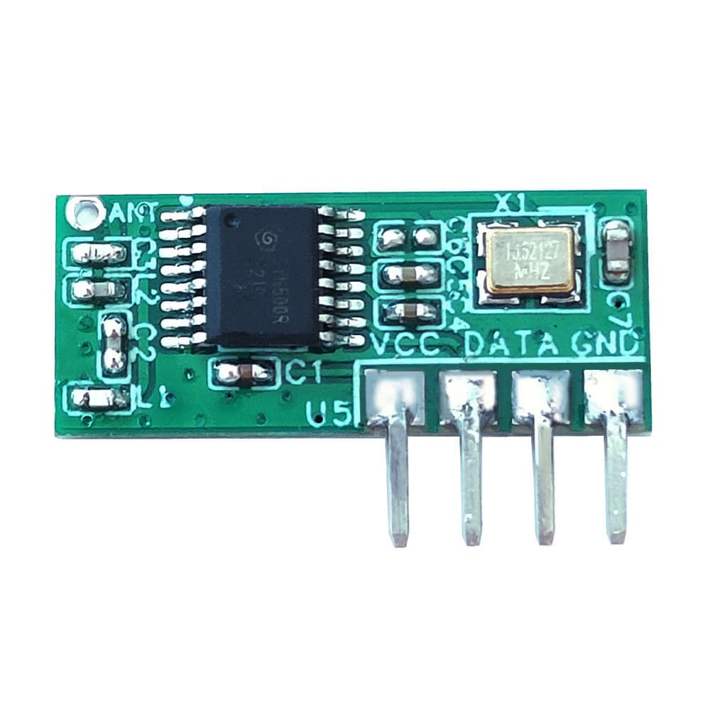 315433MHz Remote Control Receiver Module 3.3V 5V Superheterodyne High Sensitivity Anti-Interference High Performance Receiver