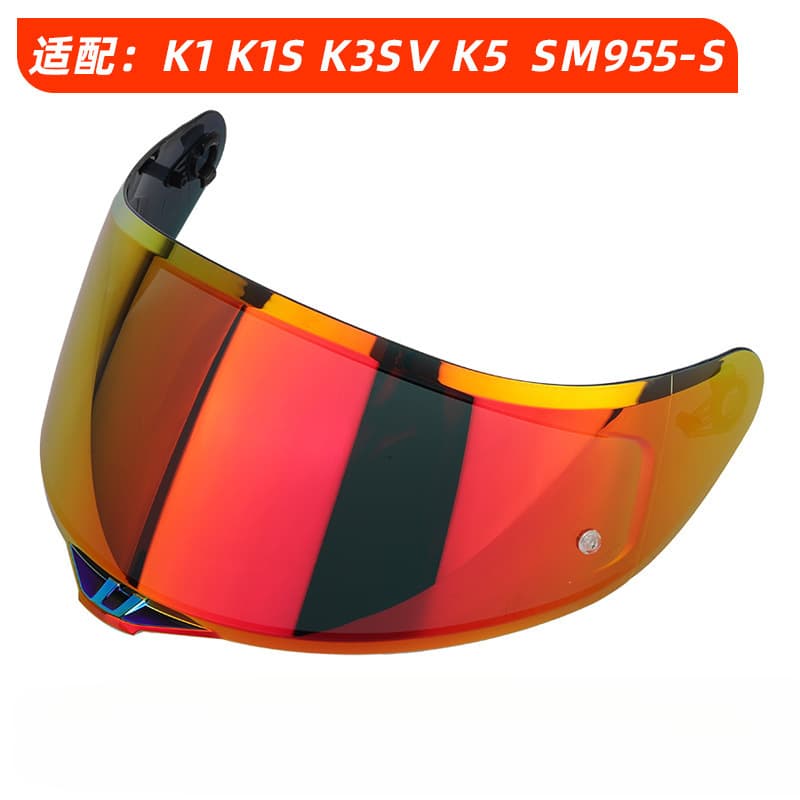 Factory direct supply for K1 k3SV K5 K5S motorcycle helmet lens accessories electroplated safety sun protection lenses