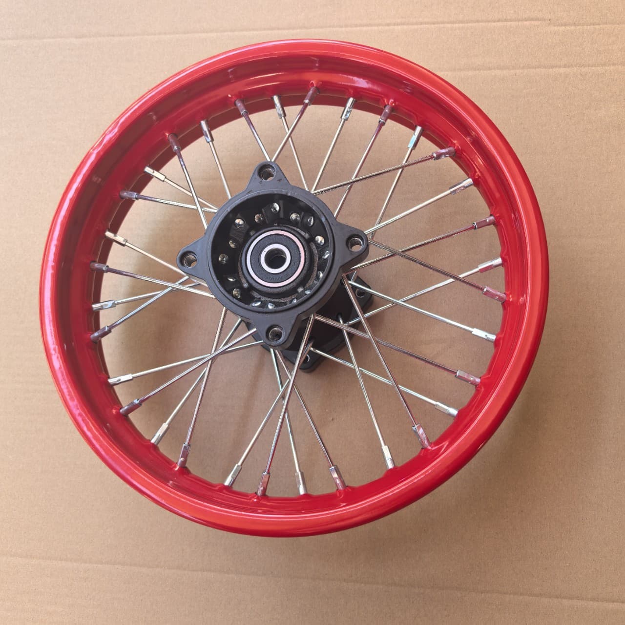 Supply off-road motorcycle accessories wheel hub rim 1.85x12 inch rear hub wheel rim shaft hole 15MM/12MM