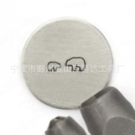 Bear-shaped steel stamp bear punch 3mm logo stamp steel stamp shaped punch bear 6mm