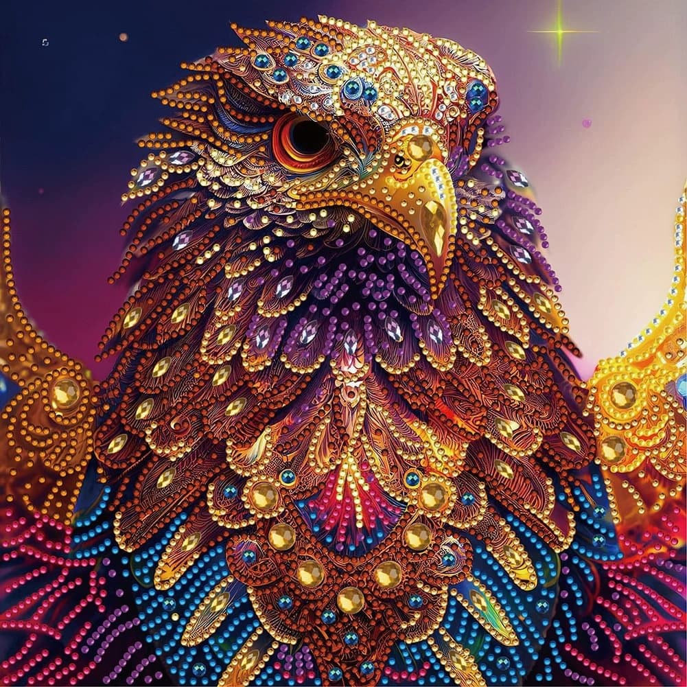 Animal Dancing Beauty Alien Diamond Painting Craft Kit 30*30 Diamond Painting Decorative Art Cross-border
