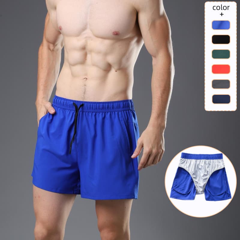 Men's Athletic Shorts Spring Summer Casual Fitness Training Elastic Basketball Shorts Breathable 4-Inch Quick-Dry Shorts