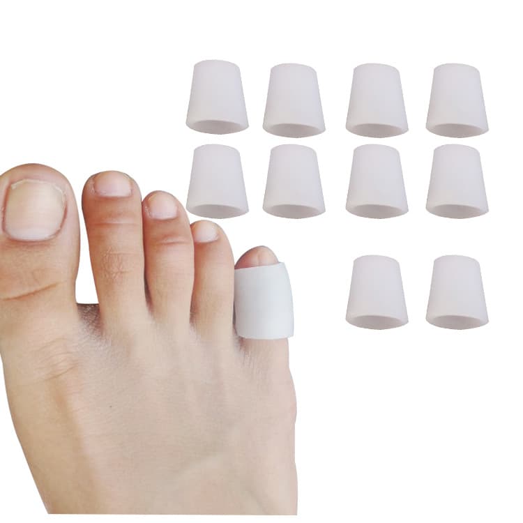 Silicone Toe Sleeve for Little Toe, Thumb Care Sleeve, Corn Toe Protector, Bunion Toe Sleeve for Overlapping Toes