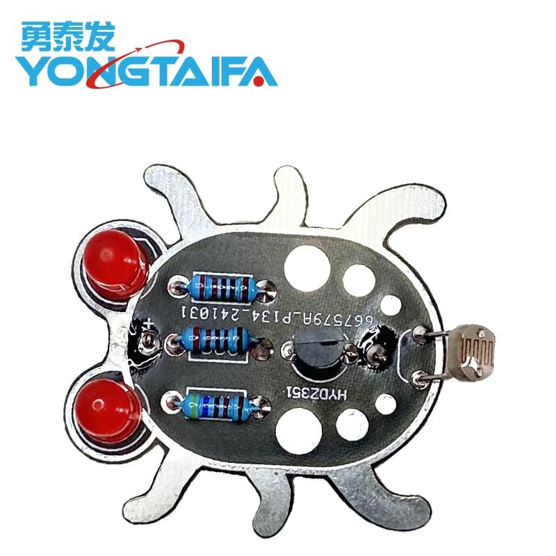 DIY Electronic Light Control Lamp Soldering Fun Kit, LED Light-Emitting Tube Module, Craft Weevil DIY Parts