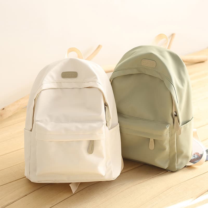Waterproof Oxford Cloth Backpack Minimalist Large Capacity Backpack for Women Mori Style Middle School High School College Students Schoolbag for Men