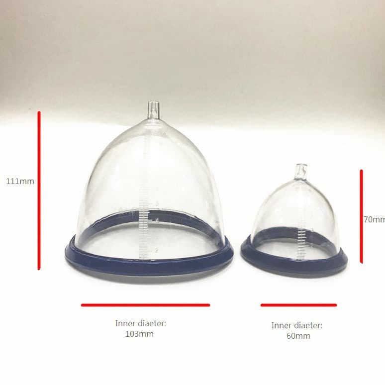 Amazon Adult Products Breast Enhancer Breast Pump Suction Pump Plastic Transparent Cup Female Products