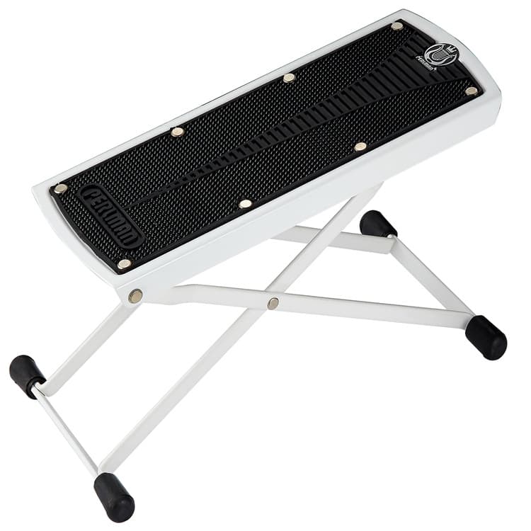 Parmon Guitar Foot Pedal Thickened 6-Level Adjustable Guitar Footrest for Folk and Classical Guitar
