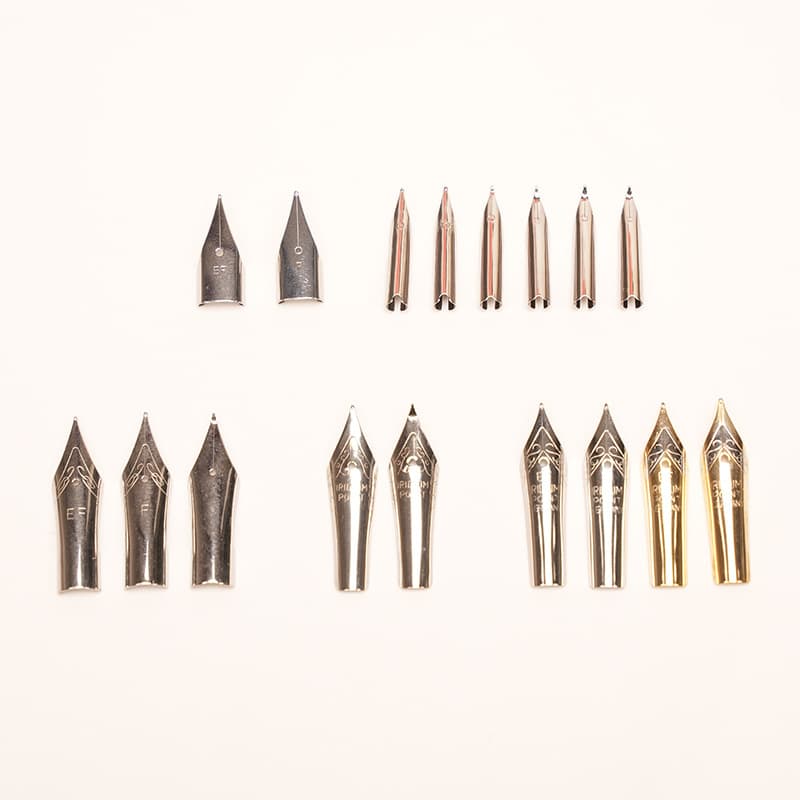Small straight nib for fountain pen, universal pen nib, concealed nib, art nib, universal 0.38 extra fine nib, aircraft nib