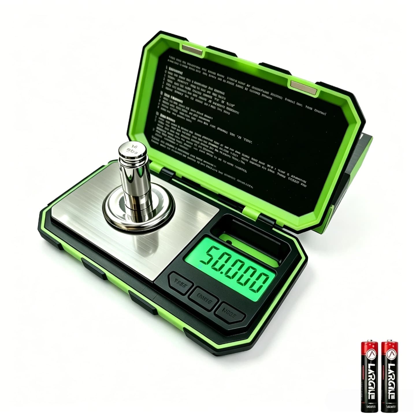 Portable toolbox jewelry scale gold jewelry 0.001g high-precision small balance gram scale pocket weighing electronic scale