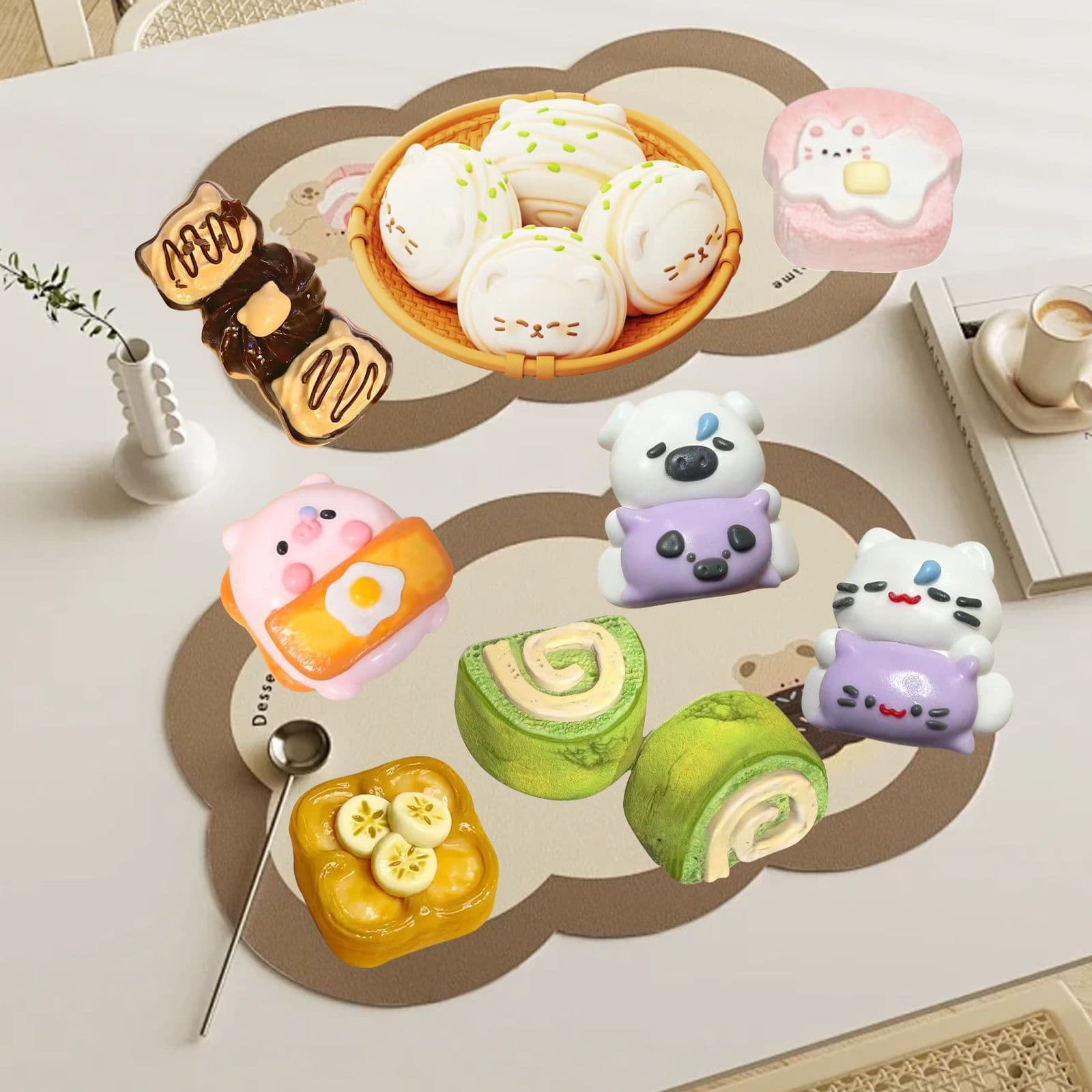 DIY Handmade Soap Simulation Fruit Mold Cookie Biscuit Baking Mousse Cake Decoration Popcorn Candle Mold
