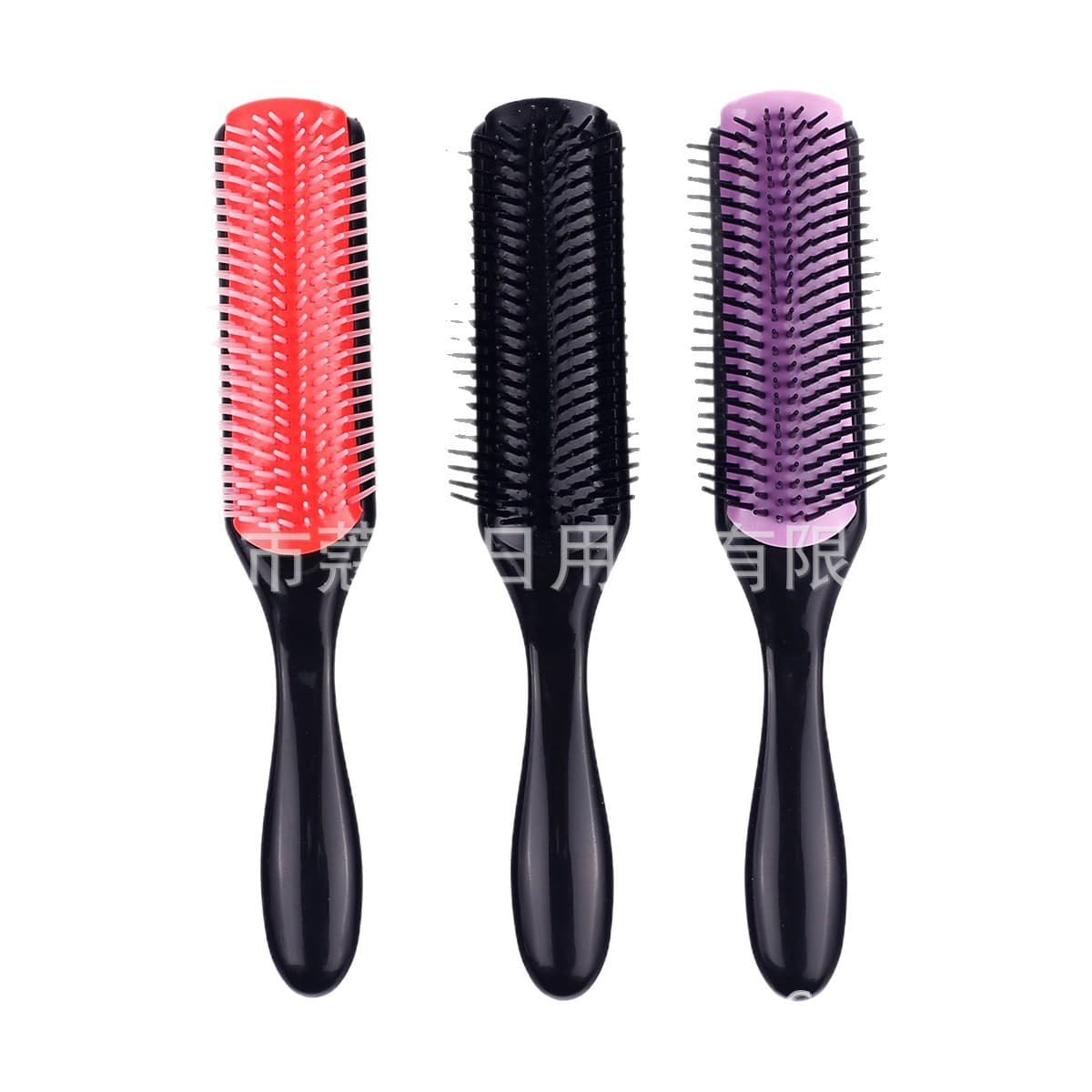 9-Row Hair Styling Comb Detachable Massage Comb for Volume Smoothing Wave Curly Hair Wholesale